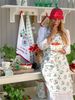 Greengate Geschirrtuch 50x70 cm Berry white 100 % Baumwolle Bild 3