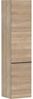 Hochschrank Xelu Q 400/350 links Eiche/schwarz Bild 1