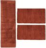 SIMPEX24 Hochflor-Bettumrandung Unicolor - Einfarbig, Höhe 30 mm, (Bett-Set, 3-tlg, Bettvorlage), Schlafzimmer Teppich Bettumrandung Läufer Set 3 teilig Bild 5