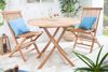 deVries Klapptisch "WOODIE" aus Teakholz ( Basic) rund Größe ø90 x 75 cm Bild 3