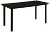 vidaXL 5-tlg. Garten-Essgruppe Schwarz Glas und Stahl 3060209 Bild 3