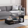Couchtisch Nario Schwarz 100 x 50 cm Vicco Bild 3