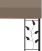 vidaXL Wand-Pavillon 6x3x2,5 m Taupe 312267 Bild 5