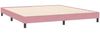 vidaXL Boxspringbett mit Matratze Rosa 180x210 cm Samt 3318128 Bild 5