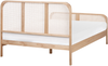 Bett mit Lattenrost Kiefernholz GONFARON 140 x 200 cm Hellbraun Bild 5
