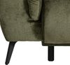 Ecksofa Ottomane links Chenille 284x208x79 grün VALENTINA Bild 5