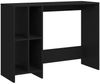 vidaXL Computertisch Schwarz 102,5x35x75 cm Holzwerkstoff 808342 Bild 2