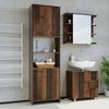 Badschrank Maris Eiche rustikal 56.1 x 190 cm Vicco Bild 4