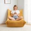 oyajia Sitzsack Relaxsessel Sofa Einzelsofa mit Hochelastischer Schwamm Modern (mit Rückenlehne Einzelsofa), ohne Montage,Bequem für Wohnzimmer & Schlafzimmer Bild 2