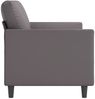vidaXL 2-Sitzer-Sofa Grau 140 cm Kunstleder 359335 Bild 4