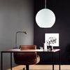 LED Pendelleuchte aus Glas und Nickel mit 300 mm MOON Bild 3