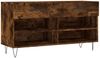vidaXL Schuhbank Räuchereiche 102x35x55 cm Holzwerkstoff 829737 Bild 2