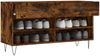 vidaXL Schuhbank Räuchereiche 102x35x55 cm Holzwerkstoff 829737 Bild 4