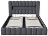 Gdood Polsterbett Stauraumbett Doppelbett LED, Leinenstoff/Samtstoff (1-tlg, Type-C + USB, Hydraulisch hebbarer Stauraum), Mit Bettkasten, LED-Beleuchtung, USB-Anschluss, 140x200 cm Bild 4