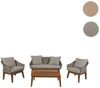 MCW Gartenlounge-Set MCW-N37, (4-tlg), Mit Fußbodenschoner, Vier Sitzplätze Bild 3