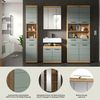 INOSIGN Badmöbel-Set Siena, 4 teilig, bestehend aus:, (Set), Hochschrank schmal, WBU, Spiegelschrank, Hochschrank breit Bild 3