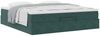 vidaXL Ottoman-Bett mit Matratze Dunkelgrün 160x200 cm Samt 3311198 Bild 5