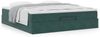 vidaXL Ottoman-Bett mit Matratze Dunkelgrün 160x200 cm Samt 3311198 Bild 4