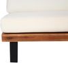 2er-Set Lounge-Sessel HWC-H54, Garten-Sessel, Spun Poly Akazie Holz FSC-zertifiziert Alu ~ braun, Polster cremeweiß Bild 5