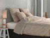 Zo! Home Cotton Bettwäsche 135x200 Paisley di Lino Sandy beige natur meliert Bild 2