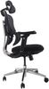 Equip Ergonomischer Premium-Bürostuhl mit Kopfstütze und Armlehnen, Schwarz Bild 5