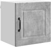 vidaXL Wandschrank PORTO Beton Grau 40 x 31 x 40 cm Holzwerkstoff 885231 Bild 2
