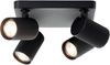 Brilliant AG Leuchten G99204-76 Marty LED Spotplatte 4-flammig sand schwarz Bild 3