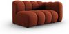 Micadoni Modulares Sofa Lupine 2-Sitzer Rechts Chenille Haga Terrakotta Bild 2