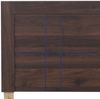 King Size Bett HWC-P44, Doppelbett Bettgestell mit Lattenrost, 180x200cm ~ Walnuss-Optik Bild 5