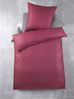 Carpe Sonno Bettwäsche 135x200 Mikrofaser Bettwäsche Set Soft Sommer Reißverschluss Bettwaren, Polyester, 2 teilig, Ganzjahres Bettwäsche Pflegeleicht Bettwaren Rot geometrisch Bild 2