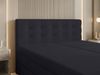 AX LIVING Finike Bett 160x200 cm, Boxspring, Stoff Schwarz Bild 4