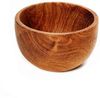 Die Teak Root Salzschale - XS - Natürlich - 6x6x4cm Bild 1