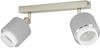 Eglo 2er Spot Bellizzi nickel matt 31 x 18,5 cm E14 Bild 3