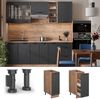 Apothekerschrank Fame-Line Dunkelgrau 30 cm , AP Eiche Vicco Bild 4