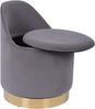 Drehhocker Viktor 125 Grau Bild 2