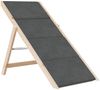 vidaXL Hundetreppe Grau 105x47 cm Massivholz Tanne 172420 Bild 4