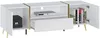 Vente-unique - MARZIALO TV unit Holz, Platte WeißGold - B 41 cm x H 51,8 cm x L 158 cm Bild 5