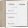 MOEBLO Kommode Irys mini 01 (Wohnzimmer Kommode Schlafzimmer Komodenschrank Highboard, 90cm 1D4S Sideboard), (B x H x T): 90x95x45 cm Bild 5