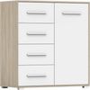 MOEBLO Kommode Irys mini 01 (Wohnzimmer Kommode Schlafzimmer Komodenschrank Highboard, 90cm 1D4S Sideboard), (B x H x T): 90x95x45 cm Bild 4
