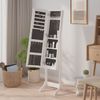 vidaXL Standspiegel Weiß 34x37x146 cm 351763 Bild 3