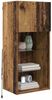 vidaXL Wandmontierter TV-Schrank mit LED Altholz 40,5 x 30 x 90 cm 882954 Bild 3