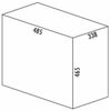 WESCO 757811-85 Abfallsorter 52 (2x26) Liter BIG DOUBLE ab 40 cm Schrankbreite / Traditionline Double-Master 485 S/400-2, alugrau Bild 2