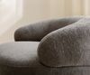 Loungesessel Nova 88x88 cm Bouclé Soft Schlamm Bild 5