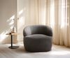 Loungesessel Nova 88x88 cm Bouclé Soft Schlamm Bild 2