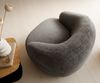 Loungesessel Nova 88x88 cm Bouclé Soft Schlamm Bild 4