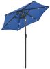 vidaXL Sonnenschirm mit LED-Beleuchtung Azurblau 200x211 cm Alu 313564 Bild 2