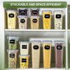 Vorratsdosen mit Deckel Luftdicht Set of 8 BPA-frei 14L Küche Organizer Bild 5