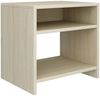 vidaXL Nachttisch Sonoma-Eiche 40 x 30 x 40 cm Spanplatte [800015] Bild 2
