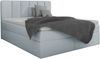 99rooms Edmonde Boxspringbett Velours MONOLITH 200x200 cm Silber Bild 2