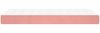 vidaXL Taschenfederkernmatratze Mittel Rosa 100x220x20 cm Samt 4016611 Bild 4